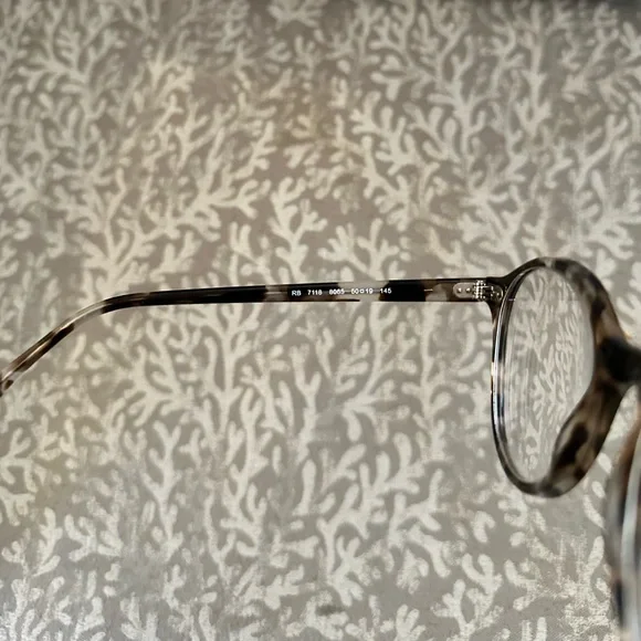 *AUTHENTIC RAYBAN EYEGLASSES* RB7118 Polished Havana - Picture 6 of 10